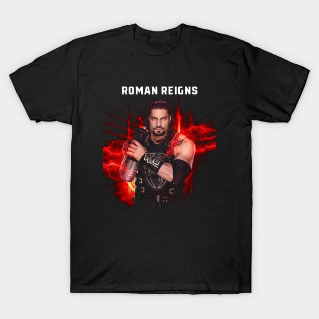 Roman Reigns T-Shirt by Crystal and Diamond